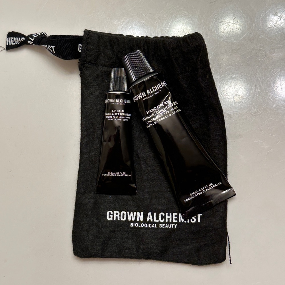 Grown Alchemist Travel Kit Hand&Lip